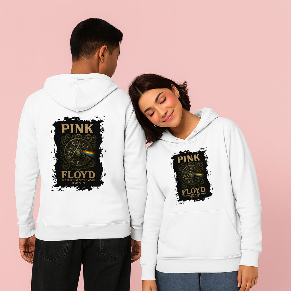 Vintage Psych Hoodie | Dark Side Of The Moon Band Hoodie | Music Gift Top 3Y–4XL