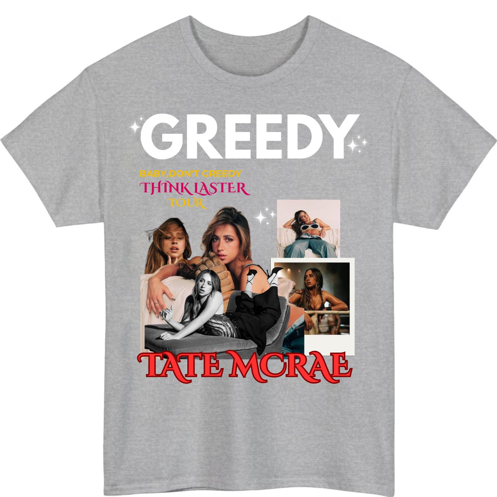 Tate McRae Concert Tour T-Shirt Design C product view 3