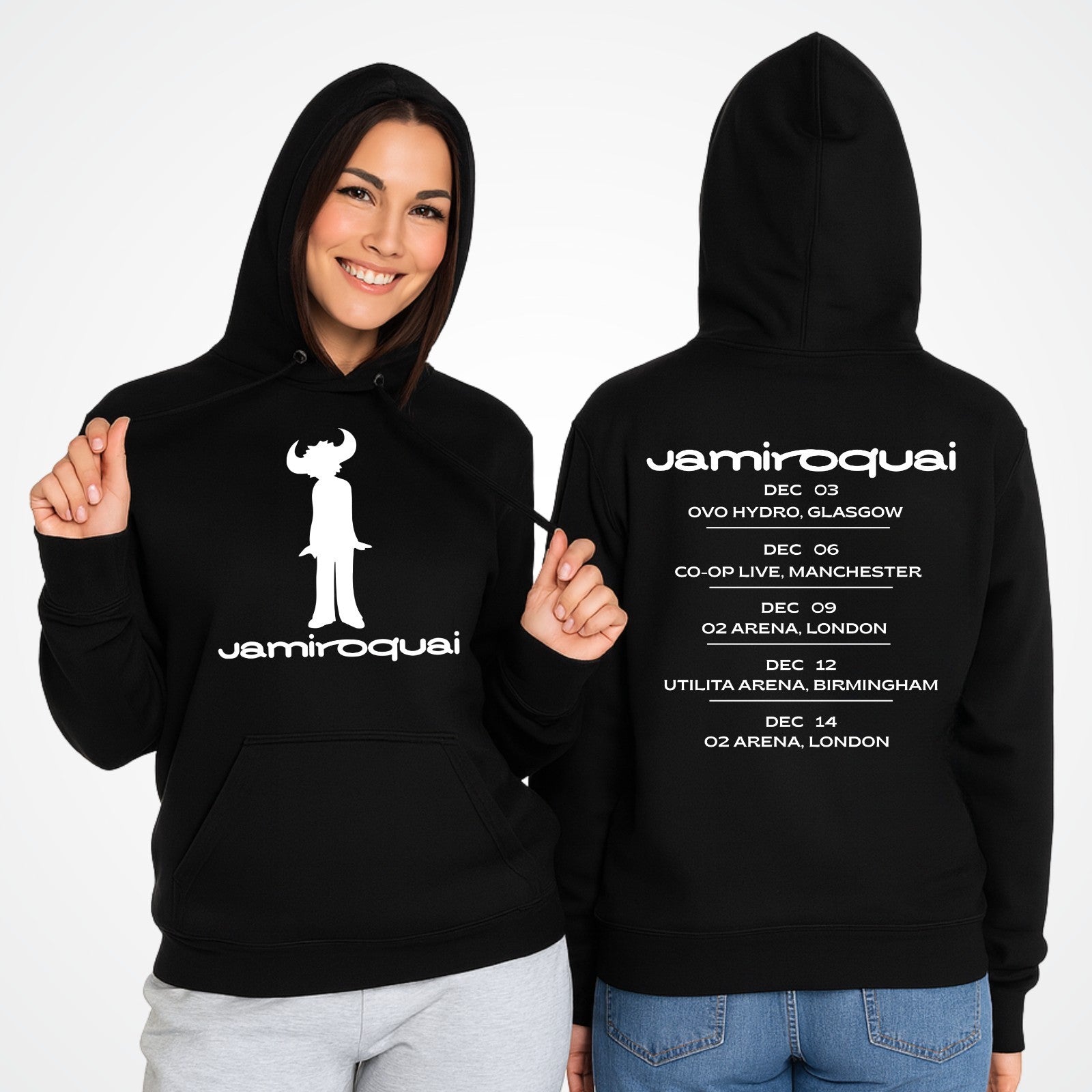 Jamiro-Kai UK Groove Tour 2025 Hoodie | Parody Music Sweatshirt Gift 3Y–4XL
