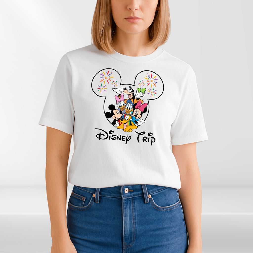 Disney 2026 Family Trip Shirts Mickey Minnie Matching Disneyland Vacation