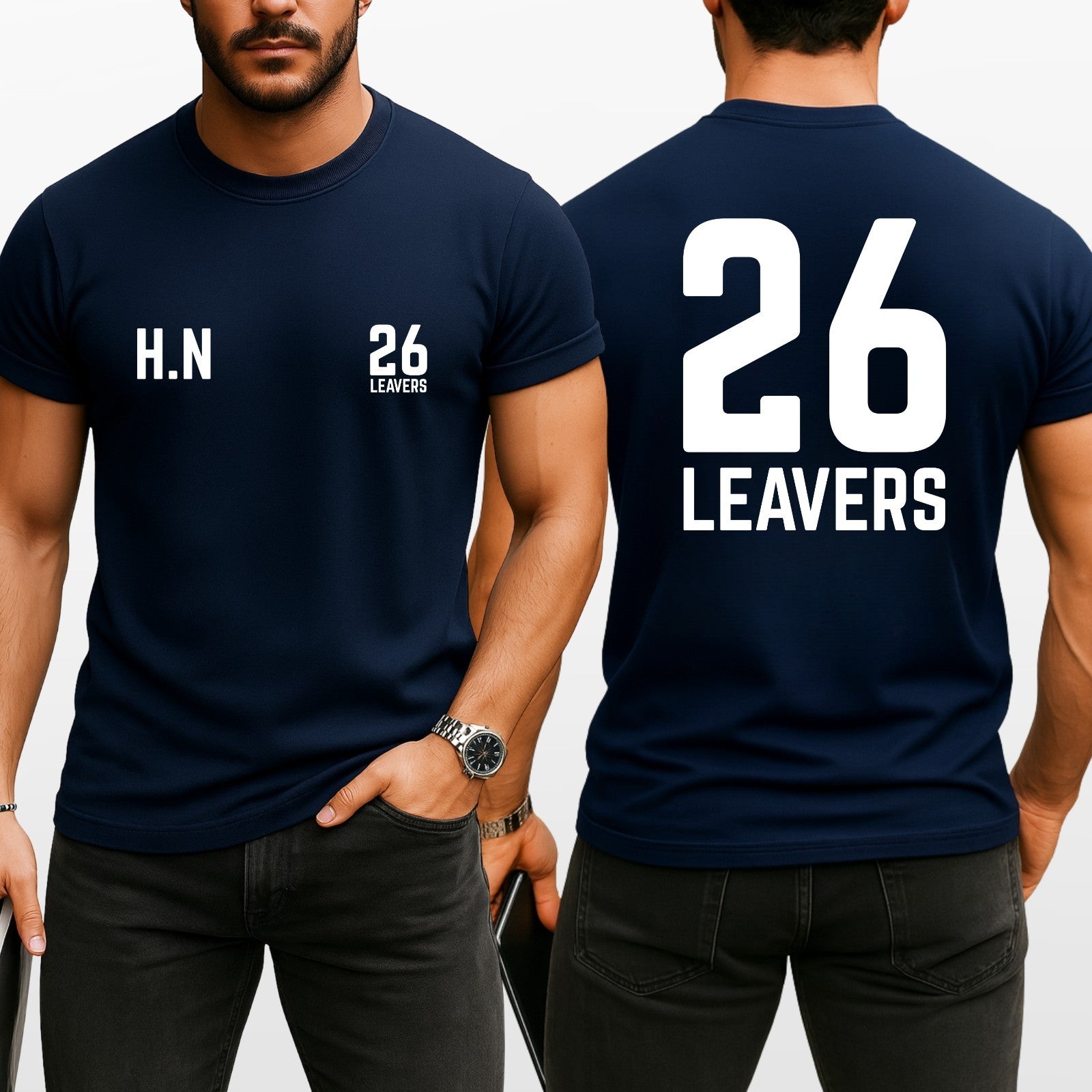Personalised Leavers Hoodie 2026 Custom School Name Class Of 26 Top