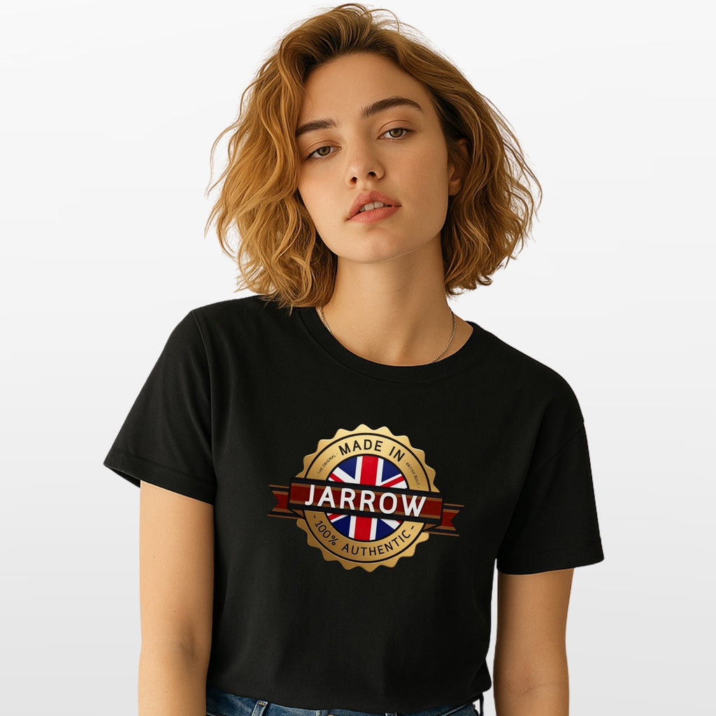 Made In Jarrow - Personalized Hometown - Town Hometown Tyne and Wear Born In Gif