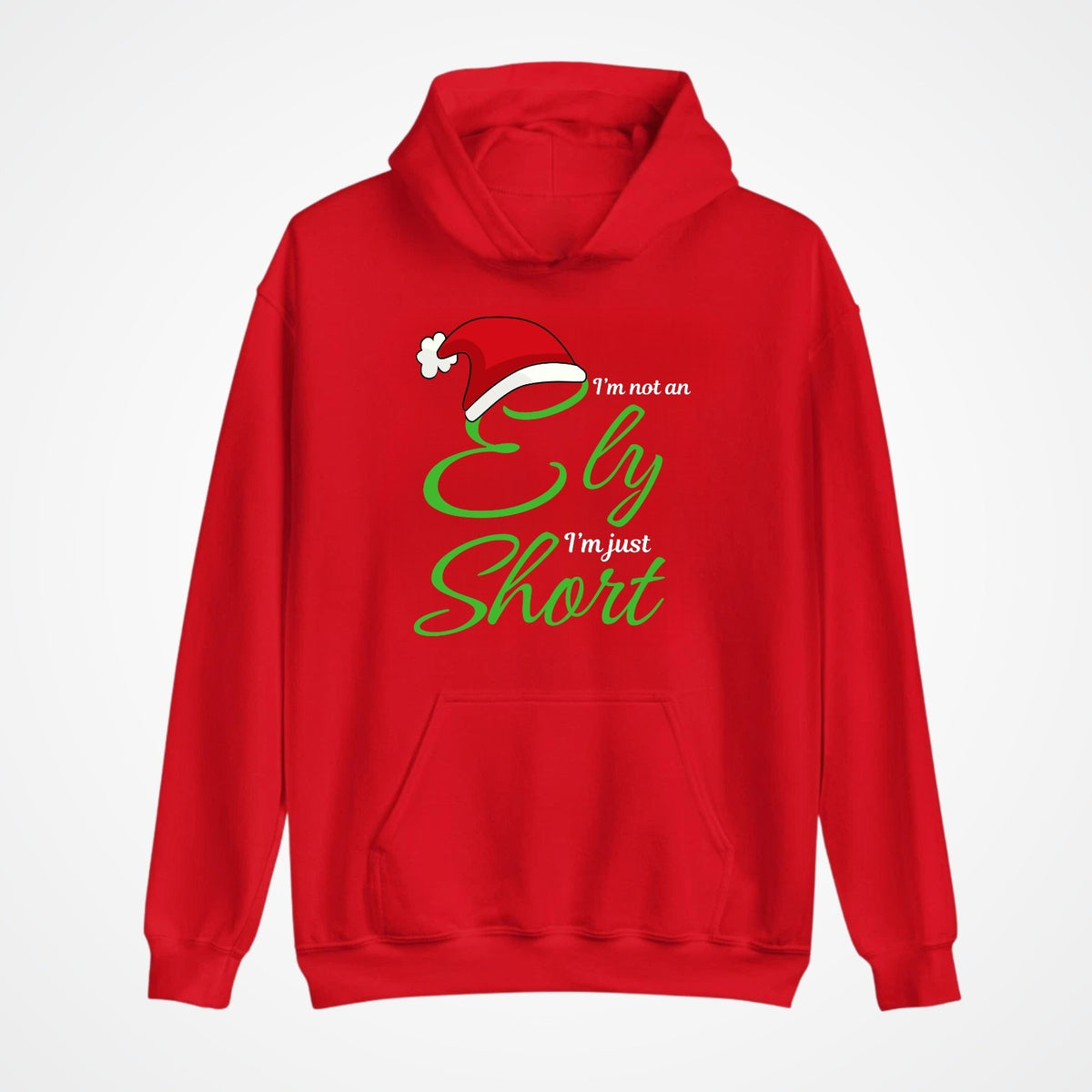 I am not an elf i am just short Funny christmas Hoodie Unisex Xmas Hoodie