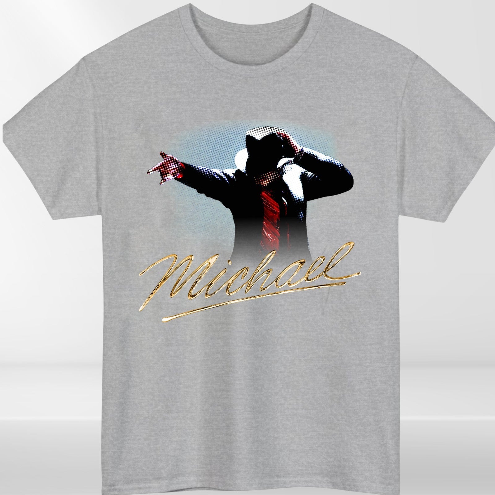Michael Jackson T Shirt Moonwalk King Pop Dance Graphic Unisex Tee