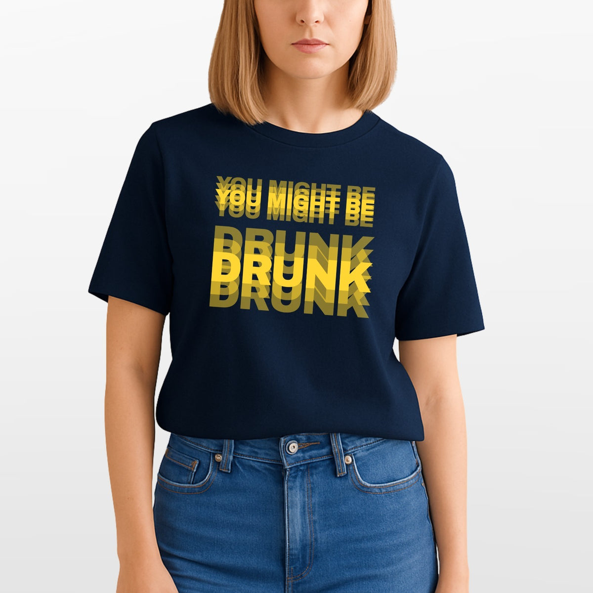 You Might Be Drunk Funny T Shirt Humour Meme Graphic Unisex Gift Tee UK