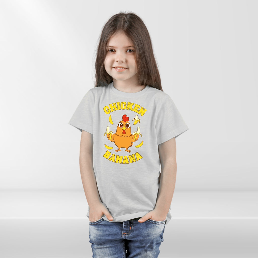 Chicken Banana T Shirt | Funny Chicken Meme Tee | Cute Cartoon Gift | Kids to 4X