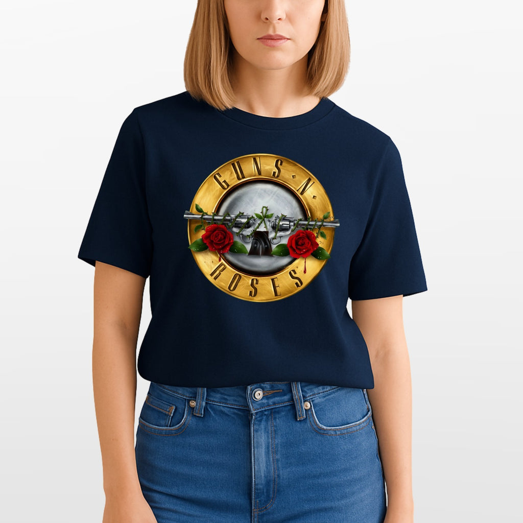 Guns N Roses Tour 2026 T-Shirt 80s Classic Rock Fan Concert Bullet Logo Gift Top