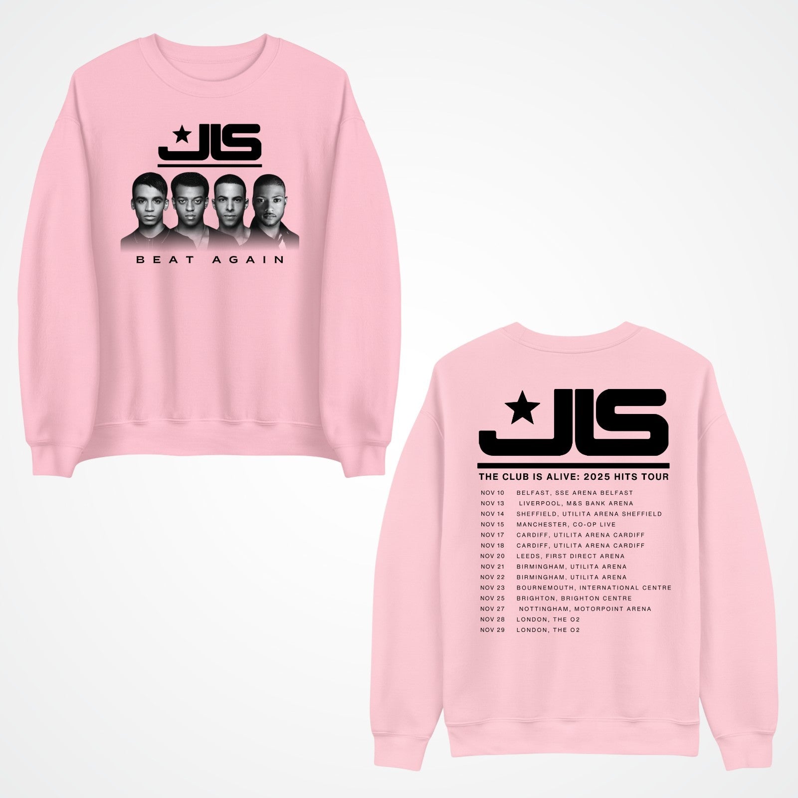Classic  Band JUMPER The Club Is Alive 2025 UK Tour Pop Fan Gift Tee JUMPER