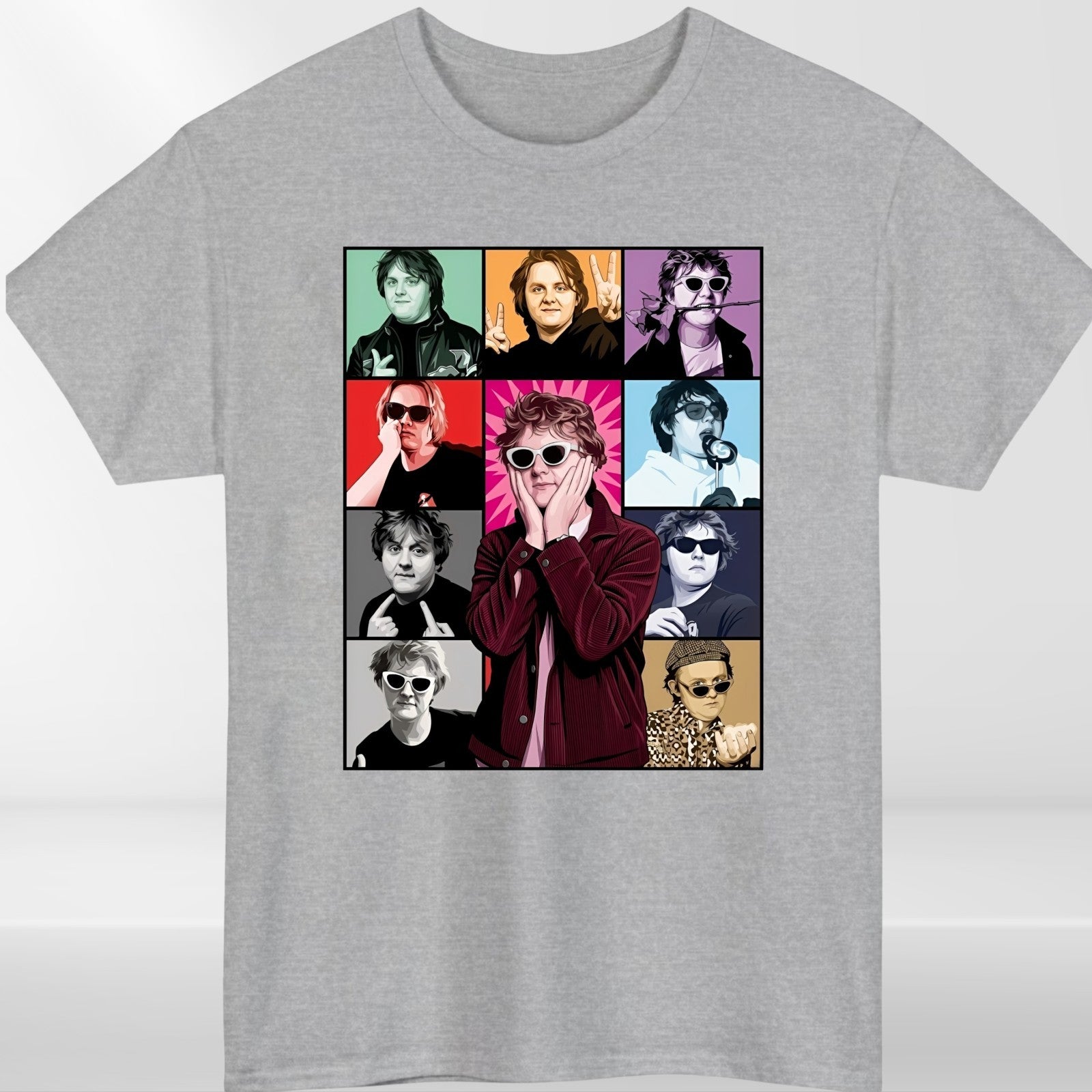 Lewis Capaldi Tour 2026 T Shirt UK Ireland Concert Photo Collage Tee