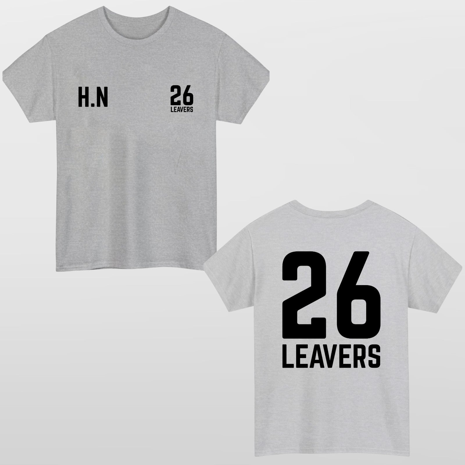 Personalised Leavers Hoodie 2026 Custom School Name Class Of 26 Top