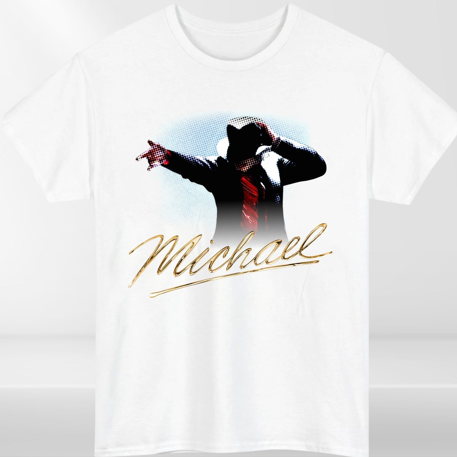 Michael Jackson T Shirt Moonwalk King Pop Dance Graphic Unisex Tee