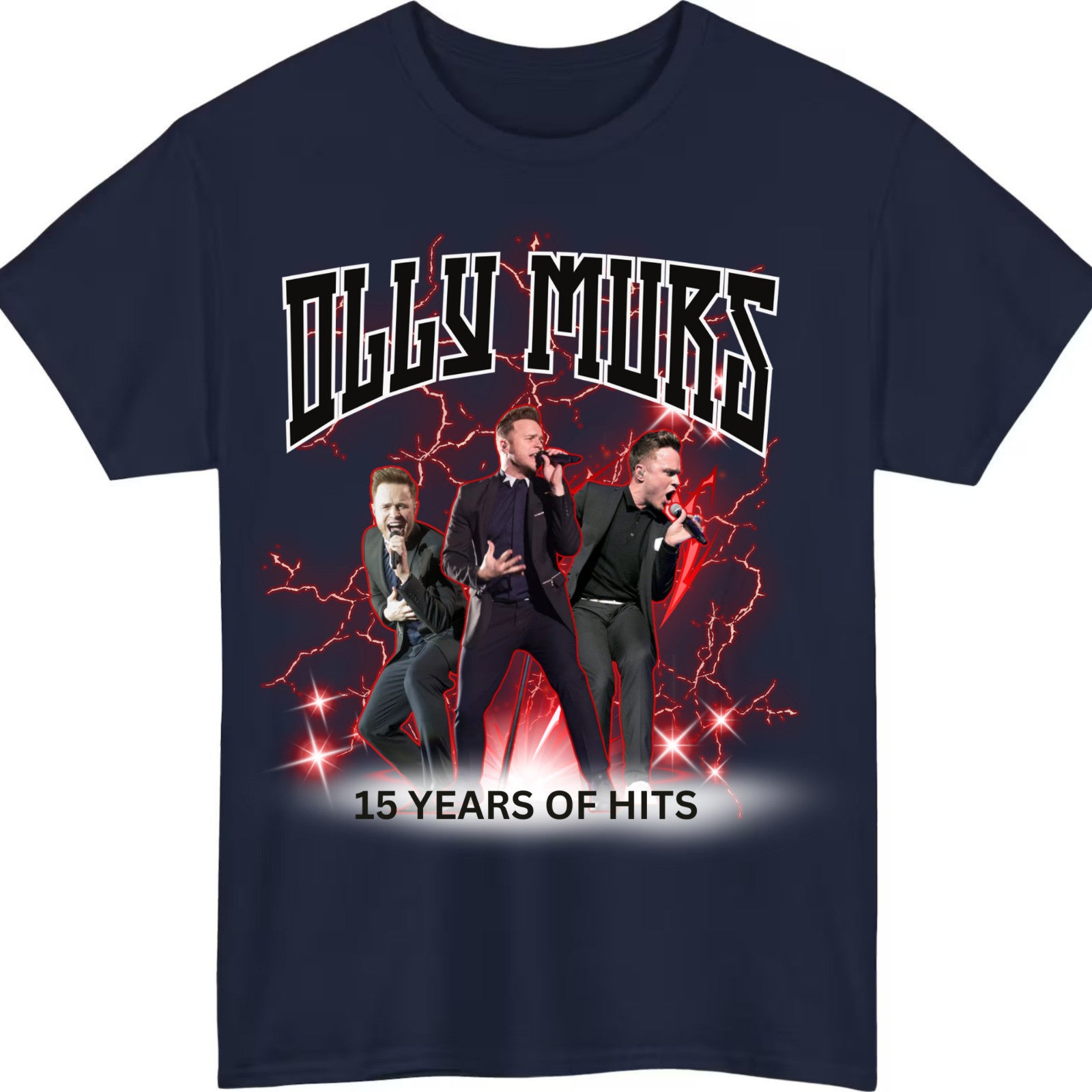 Olly Murs 15 years of hits T-Shirt Style A product view 4