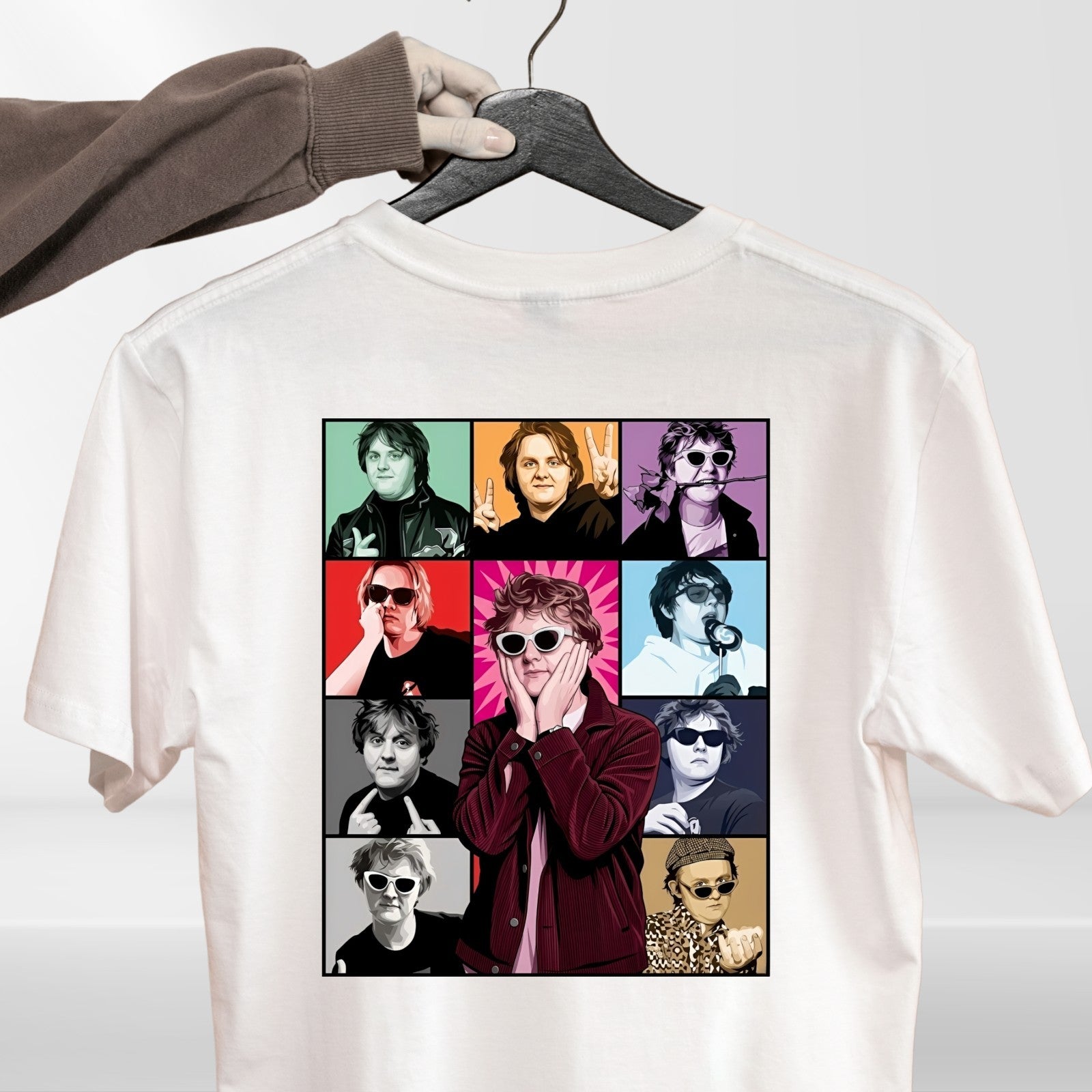 Lewis Capaldi Tour 2026 T Shirt UK Ireland Concert Photo Collage Tee