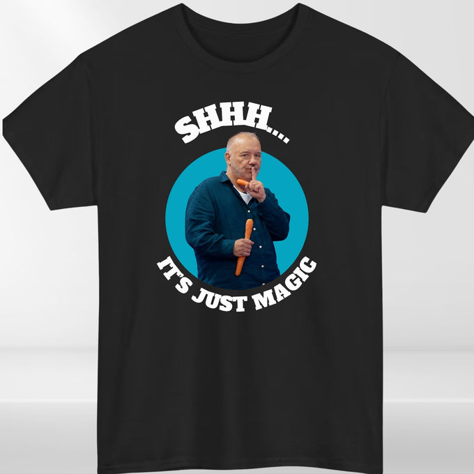 Teal Circle Stand-Up Comedy Meme T-Shirt