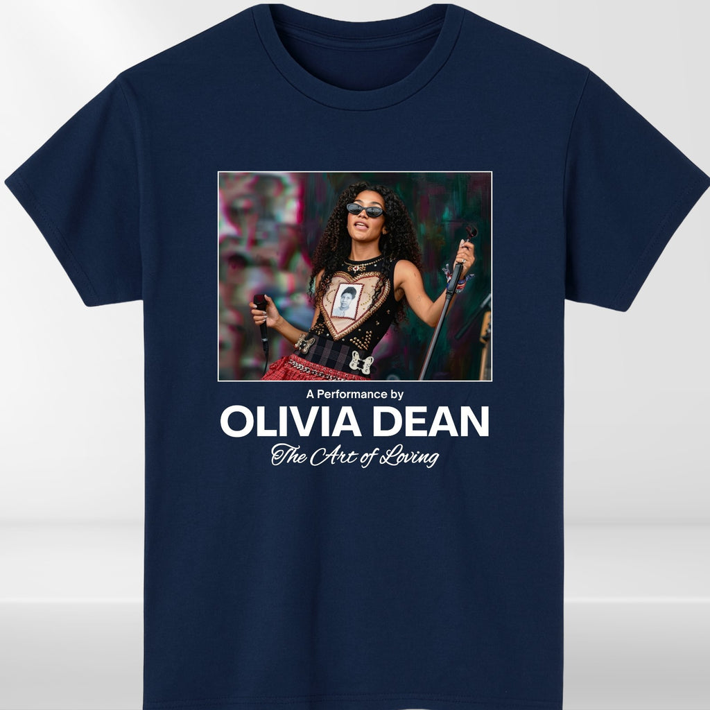 Olivia Dean The Art of Loving Tour T-Shirt + Tour Dates – Unisex