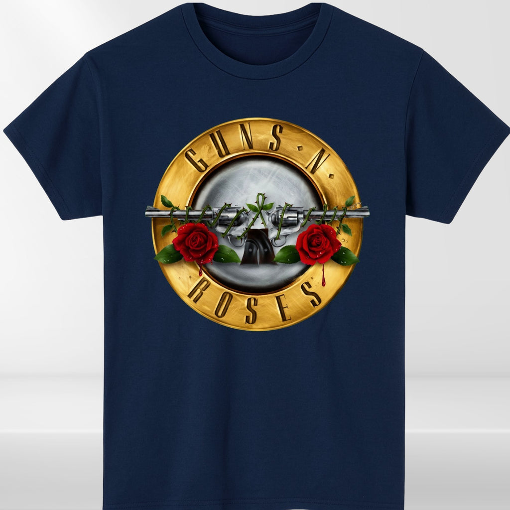 Guns N Roses Tour 2026 T-Shirt 80s Classic Rock Fan Concert Bullet Logo Gift Top