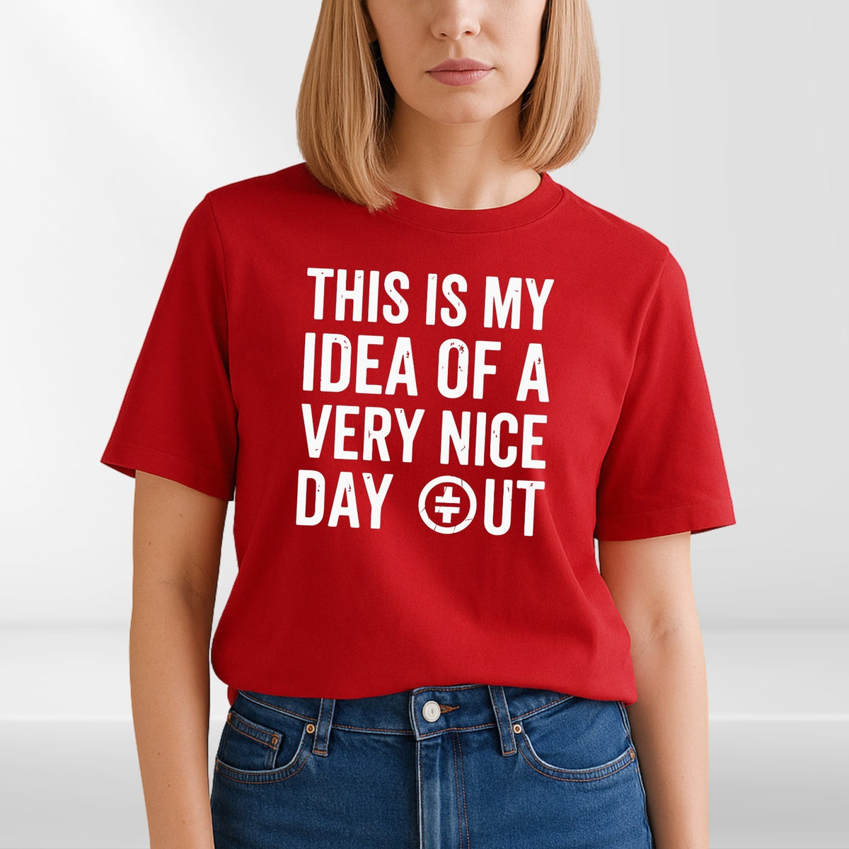 This Is My Idea Of A Very Nice Day Out T-Shirt Funny Meme Unisex Graphic Tee Top
