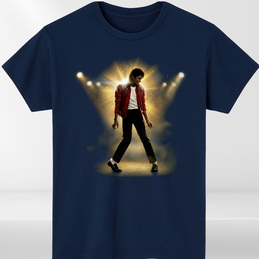 Michael Jackson 80s Thriller Crew Neck T-Shirt Mens Clothing Summer Tee