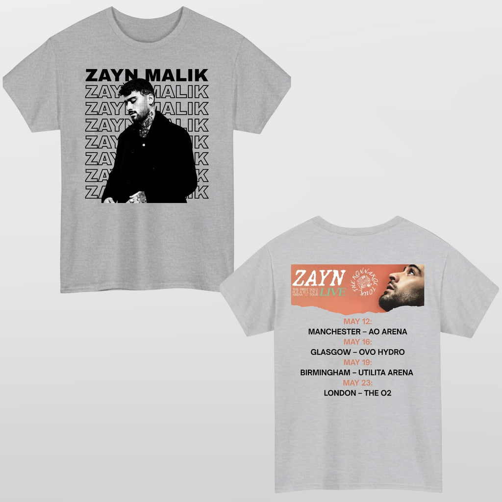 Zayn Konnakol Music 2026 Unisex T-Shirt - UK London Concert Dates Gift Tee Top