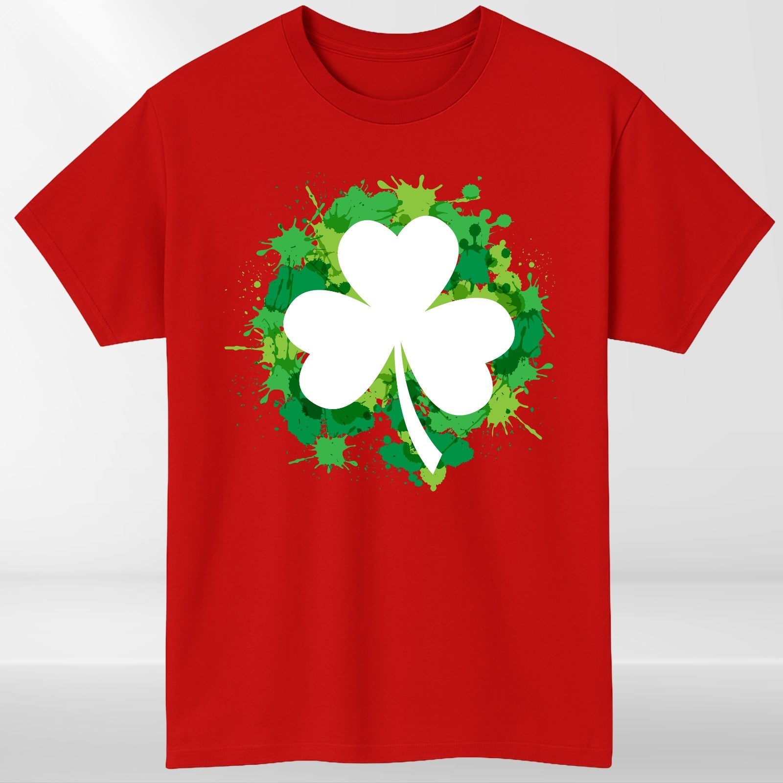 Shamrock T Shirt St Patricks Day Clover Graphic Tee Irish Unisex Top