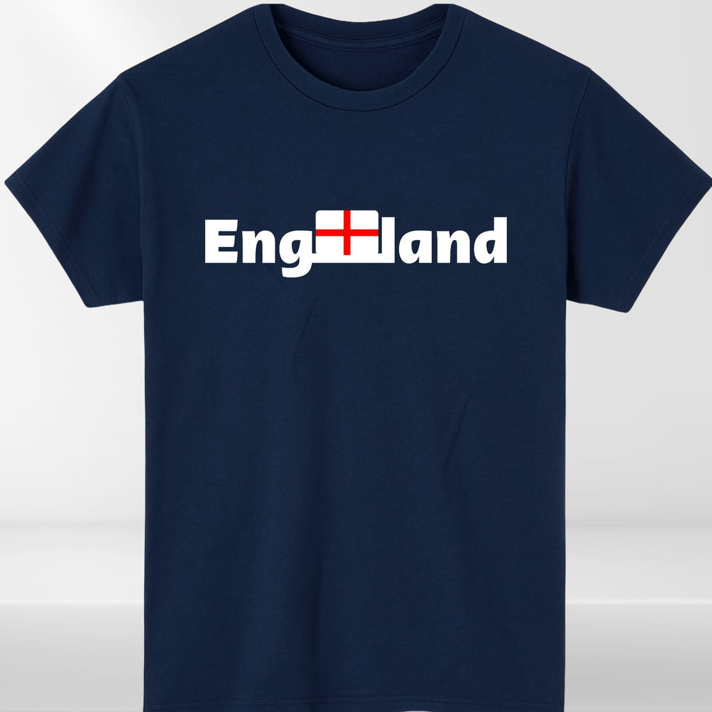 England St George Cross T-Shirt | England Flag Graphic Tee | Unisex UK Fan Shirt