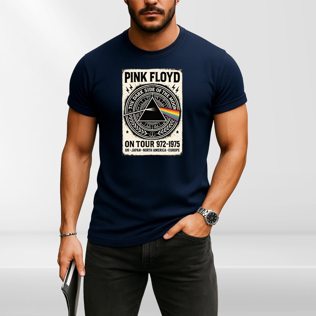 Floyd T Shirt Dark Side Of The Moon Pink Album Tee New 2025 Unisex Rainbow Shirt