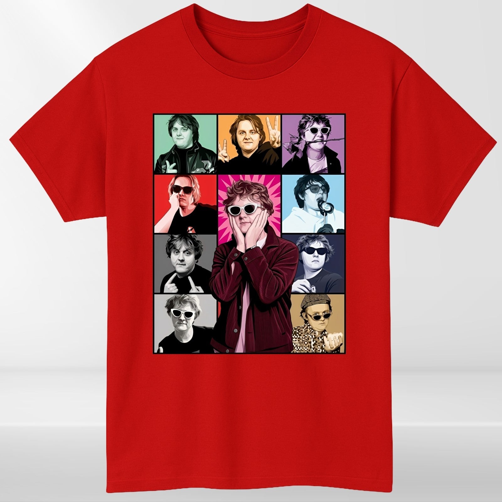 Lewis Capaldi Tour 2026 T Shirt UK Ireland Concert Photo Collage Tee