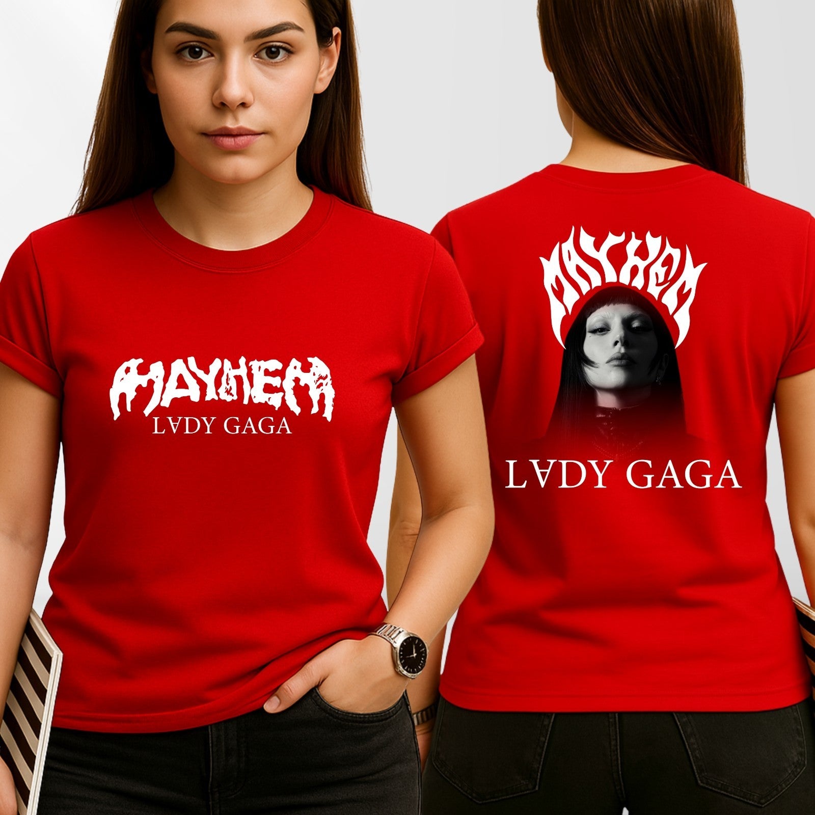 Edgy Music Fan Graphic T-Shirt | Mayhem Style Gothic Rock Tee | Unisex Fashion T