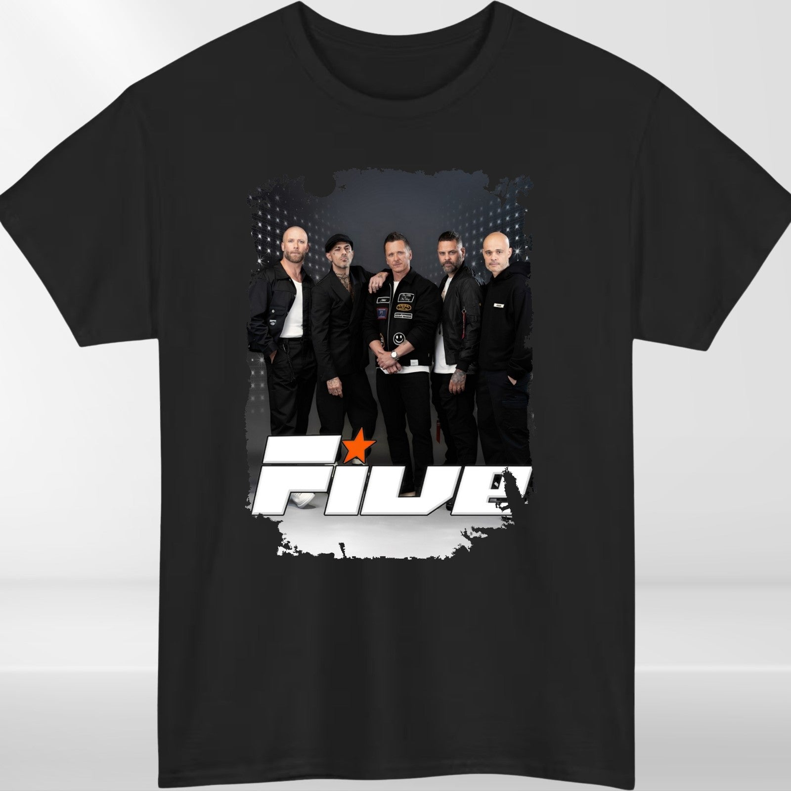 Five Band Concert T-Shirt Keep On Moving 2025 Tour t tshirt Retro Pop Gift Top