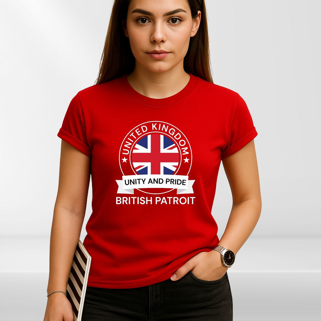 Unite The Kingdom Union Jack Adult Kids T-Shirt British Patriot Protest Top Tee