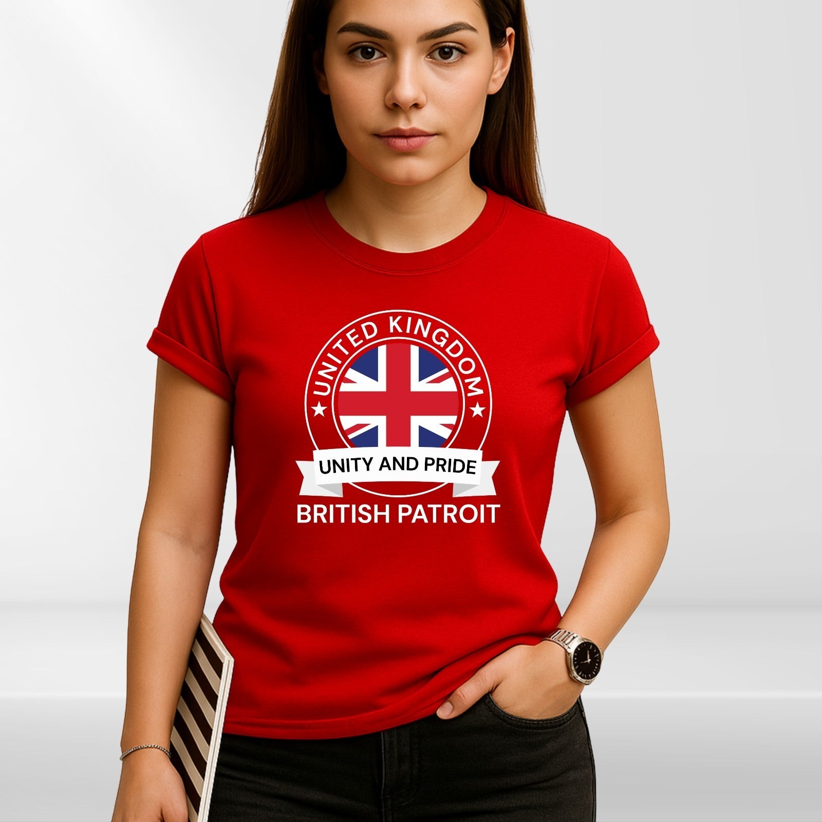 Unite The Kingdom Union Jack Adult Kids T-Shirt British Patriot Protest Top Tee