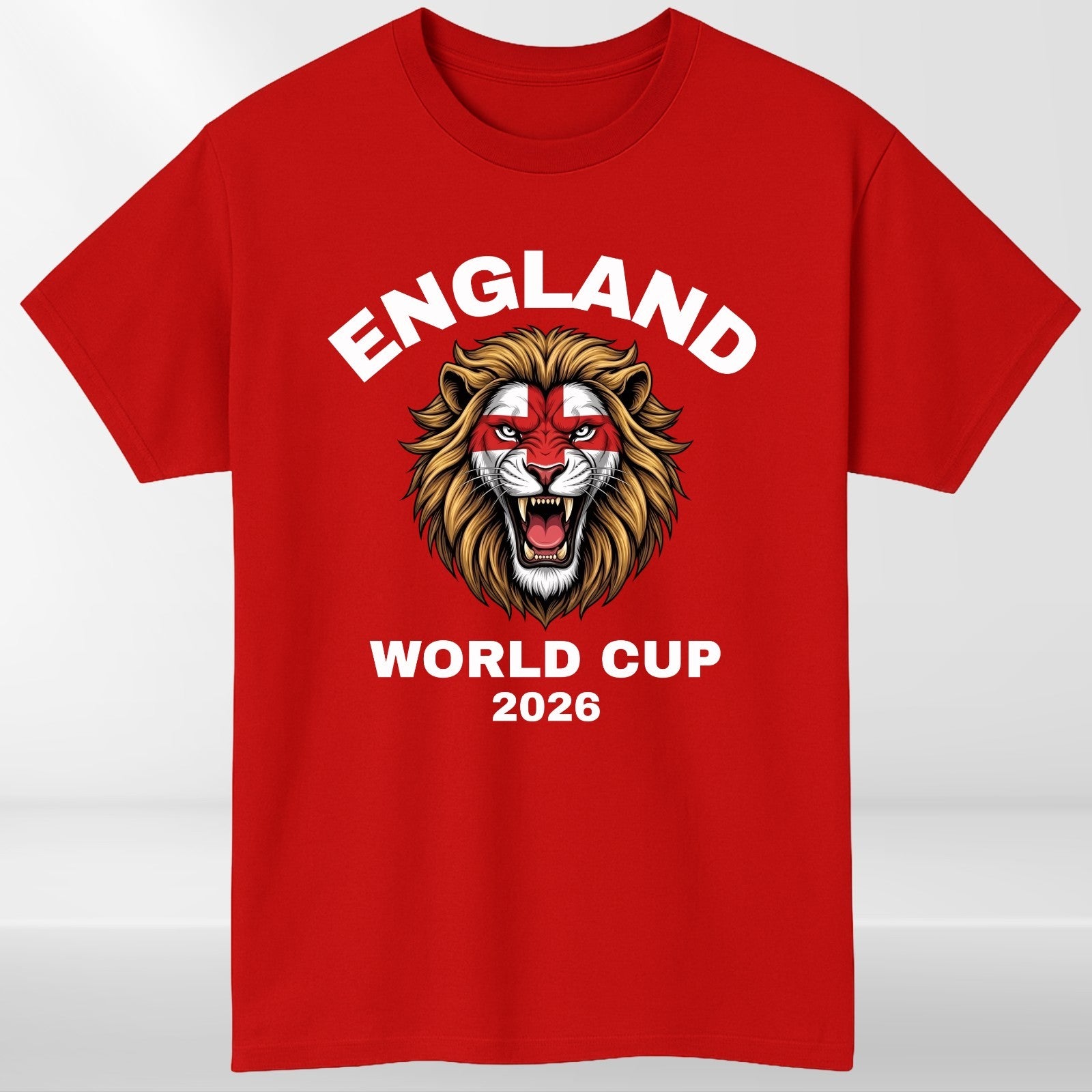 ENGLAND World Cup 2026 Adult T-Shirt Football Coming Home Soccer Unisex Tee