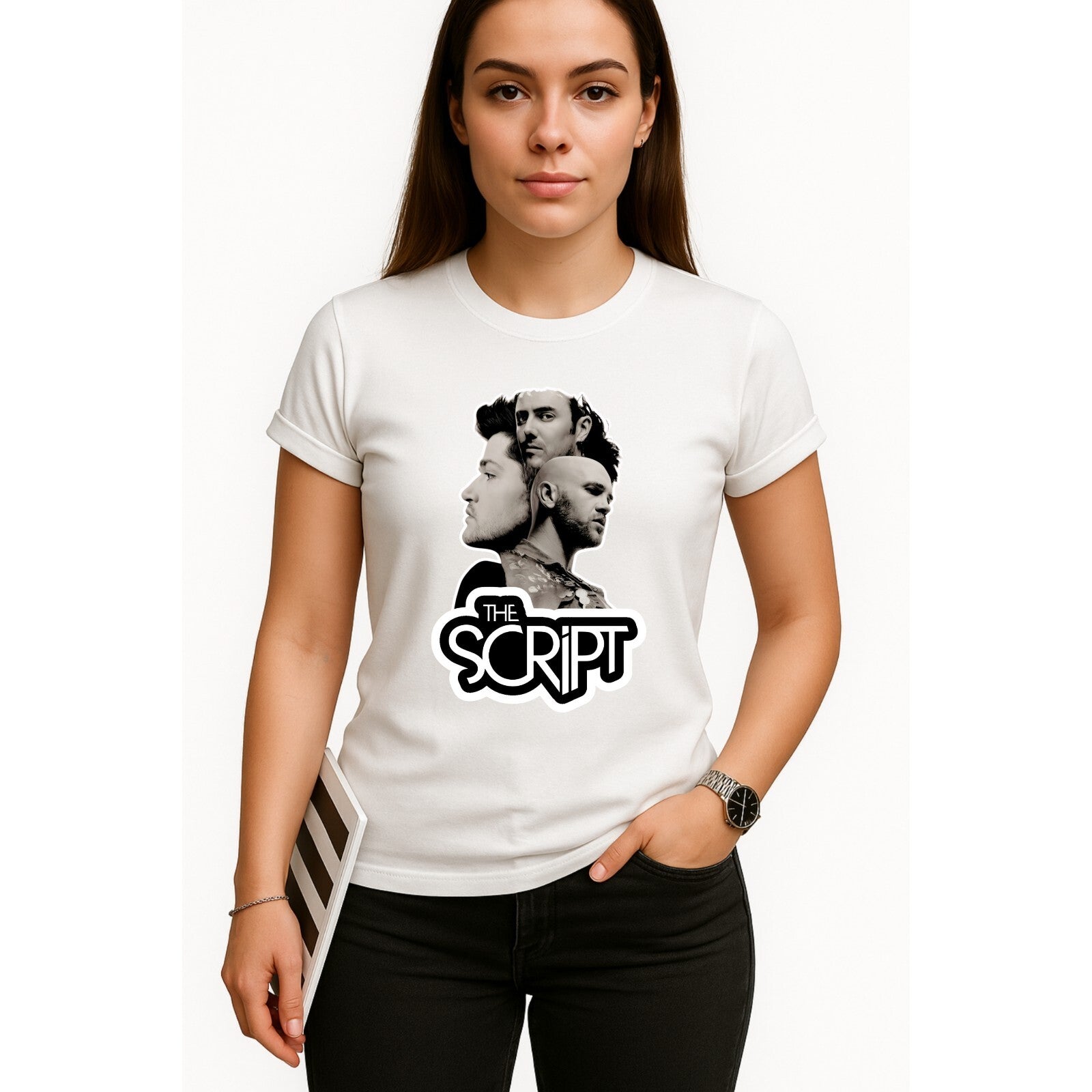 The Script SATELLITES WORLD TOUR T-Shirt product view 2