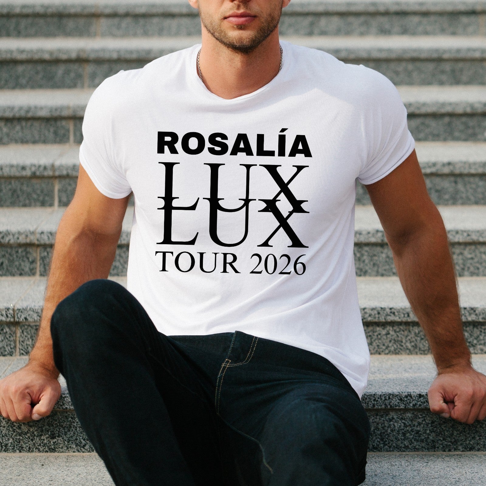 Rosalía LUX Tour 2026 T-Shirt Unisex Music Concert Tee Pop Fan Graphic Top