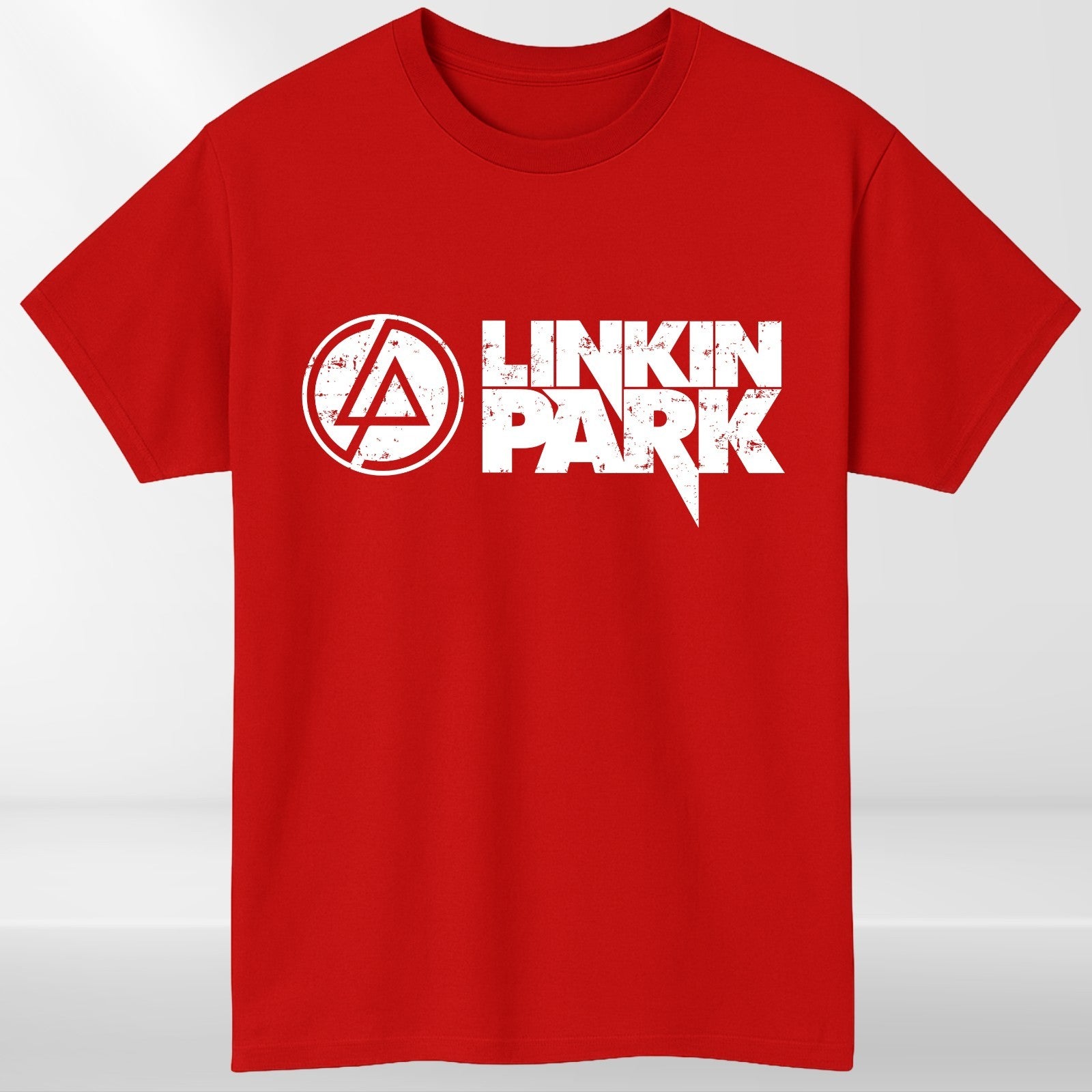 Linkin Park Logo T-Shirt Black Nu Metal Rock Band Tee Unisex
