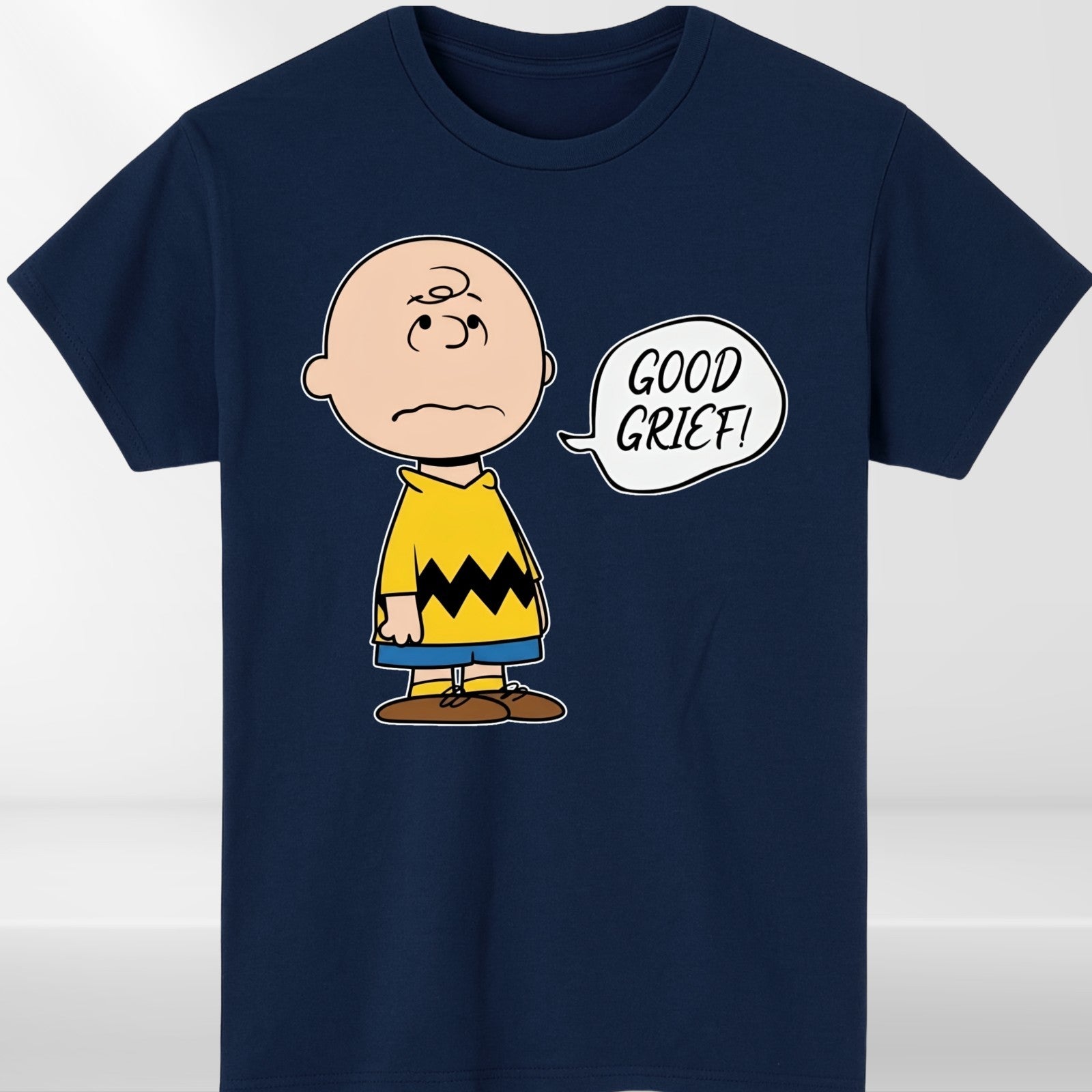 Good Grief Cartoon Unisex T-Shirt-Funny Peanuts Comic Strip Sarcastic Retro Tee