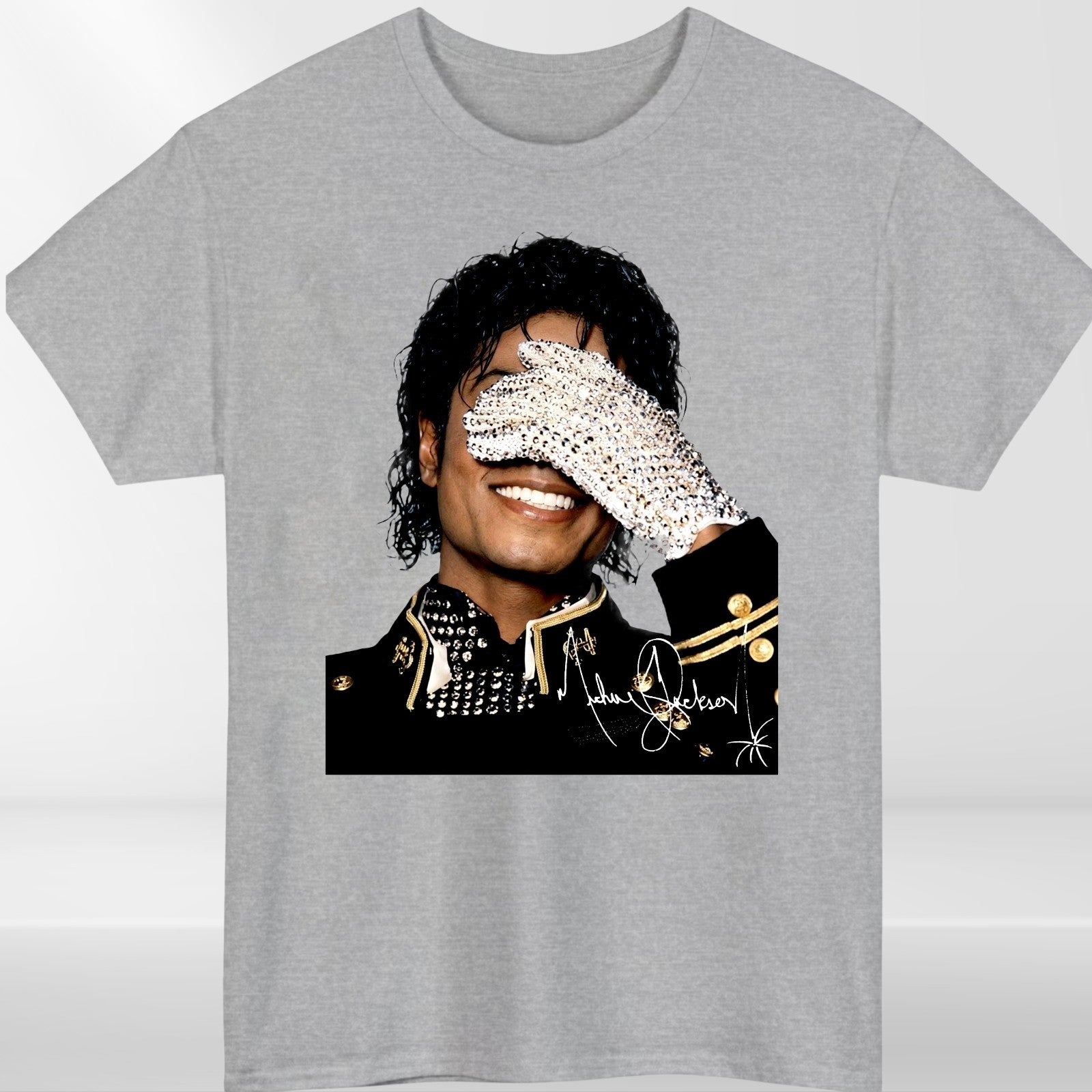 Michael Jackson Glove Graphic Tee, Music MJ King of Pop T-Shirt, a Perfect Gift