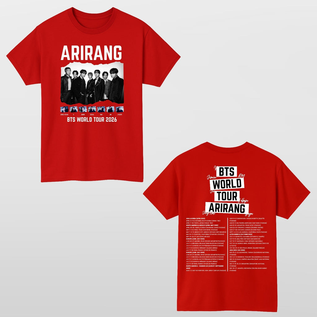 BTS World Tour 2026 Arirang AOP T-Shirt