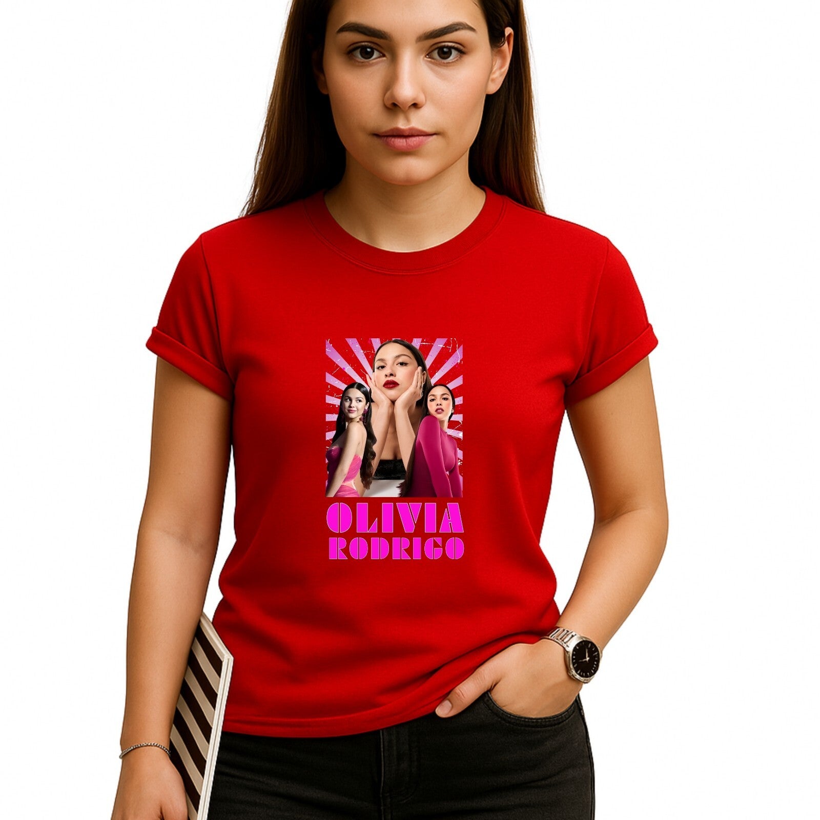 Sad Pop Lyric Graphic Emotional Quote T-Shirt product view 5