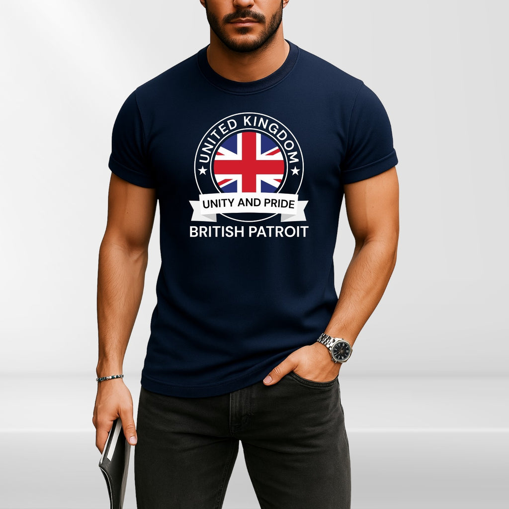 Unite The Kingdom Union Jack Adult Kids T-Shirt British Patriot Protest Top Tee