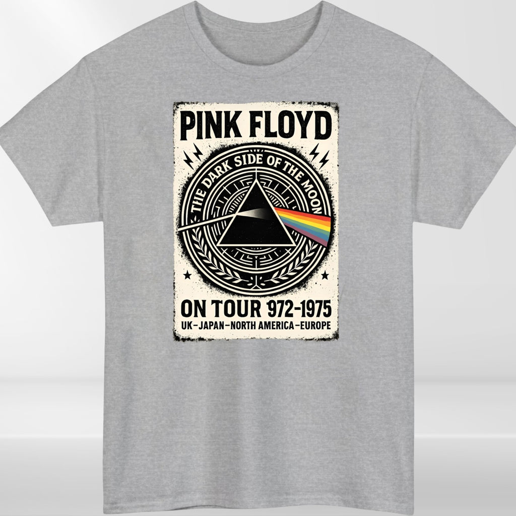 Floyd T Shirt Dark Side Of The Moon Pink Album Tee New 2025 Unisex Rainbow Shirt