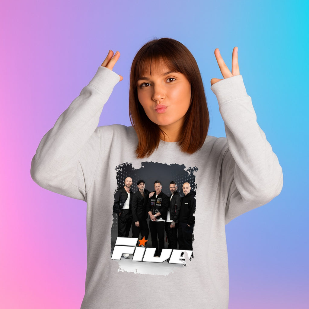 FIVE BOY Band Jumper Music Tour Venue & Dates Printed Fans Top Gift Sweat-shirt