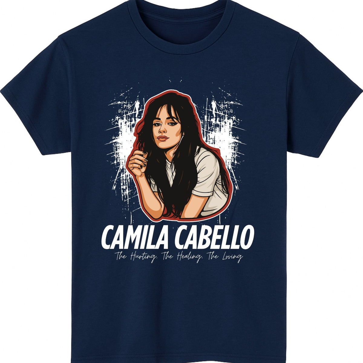 Cam ila Cab-ello Retro Cab ello T-Shirt product view 4