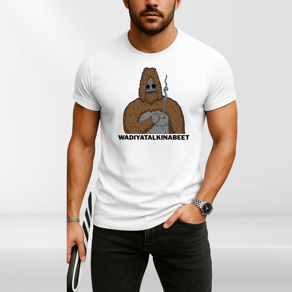 Sassy The Sasquatch Smoke Big Lez Cool Unisex T-Shirt