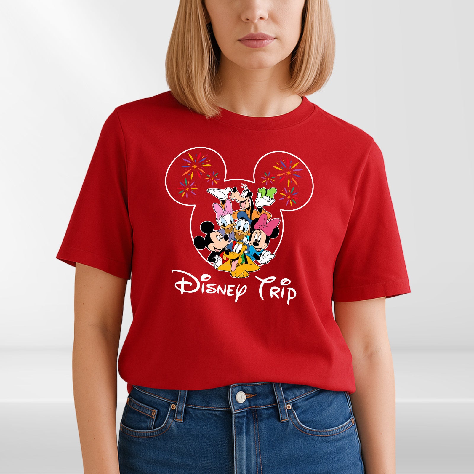 Disney 2026 Family Trip Shirts Mickey Minnie Matching Disneyland Vacation