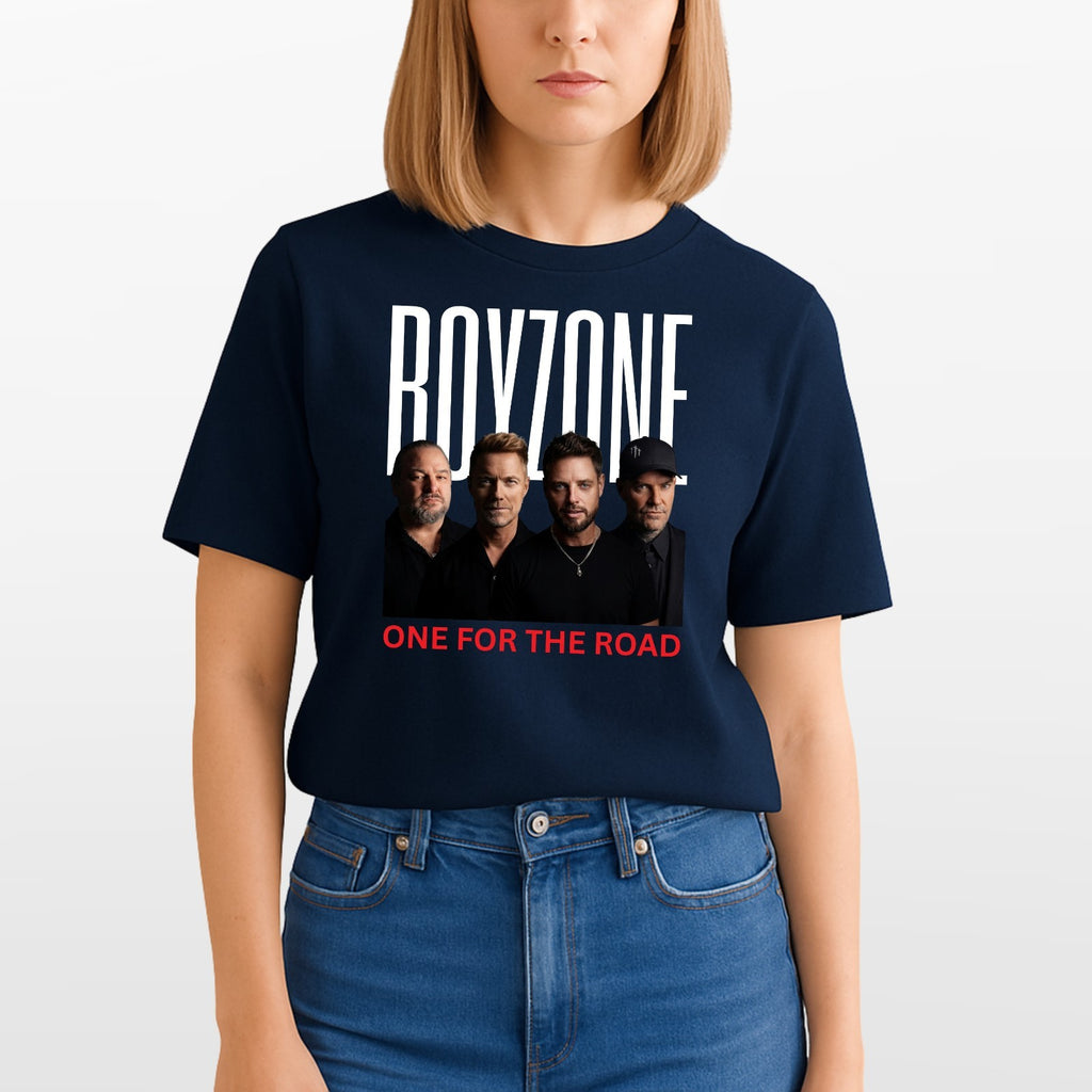 Boyzone One For The Road Concert 2026 T-Shirt - Gift For Music Lover Unisex Tee