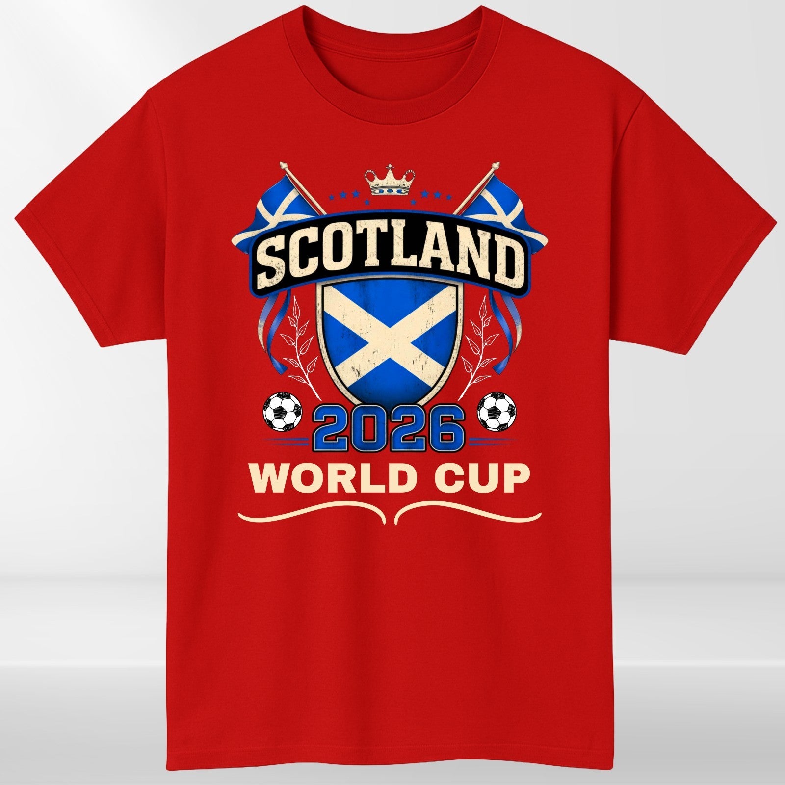 Scotland Football 2026 Fan Unisex Kids T Shirt Scottish Soccer Gift Tee