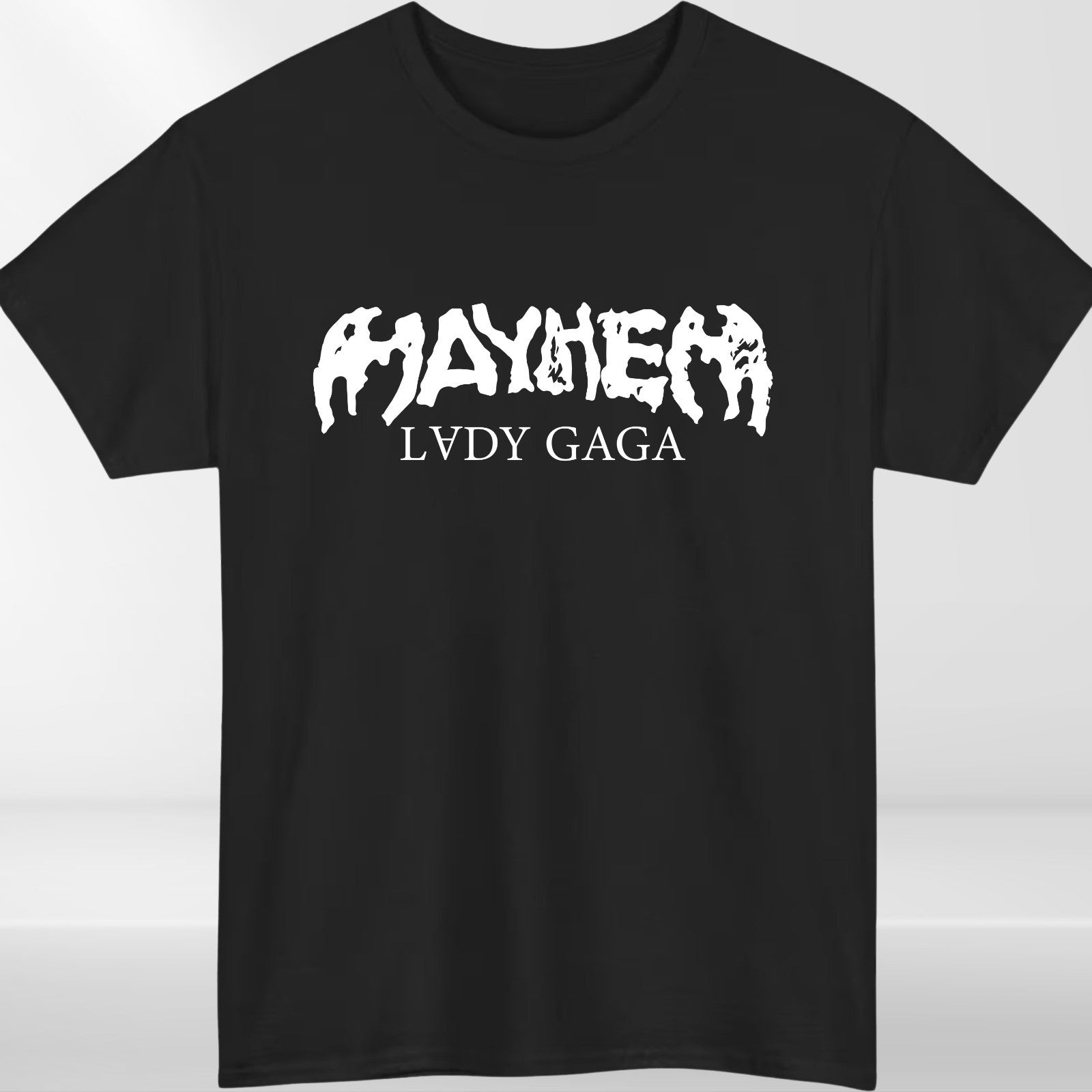 Edgy Music Fan Graphic T-Shirt | Mayhem Style Gothic Rock Tee | Unisex Fashion T