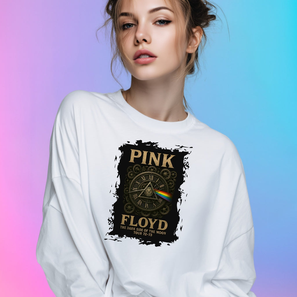 Pink Floyd Dark Side Of The Moon Jumper | Vintage Rock Sweatshirt | Unisex 4XL