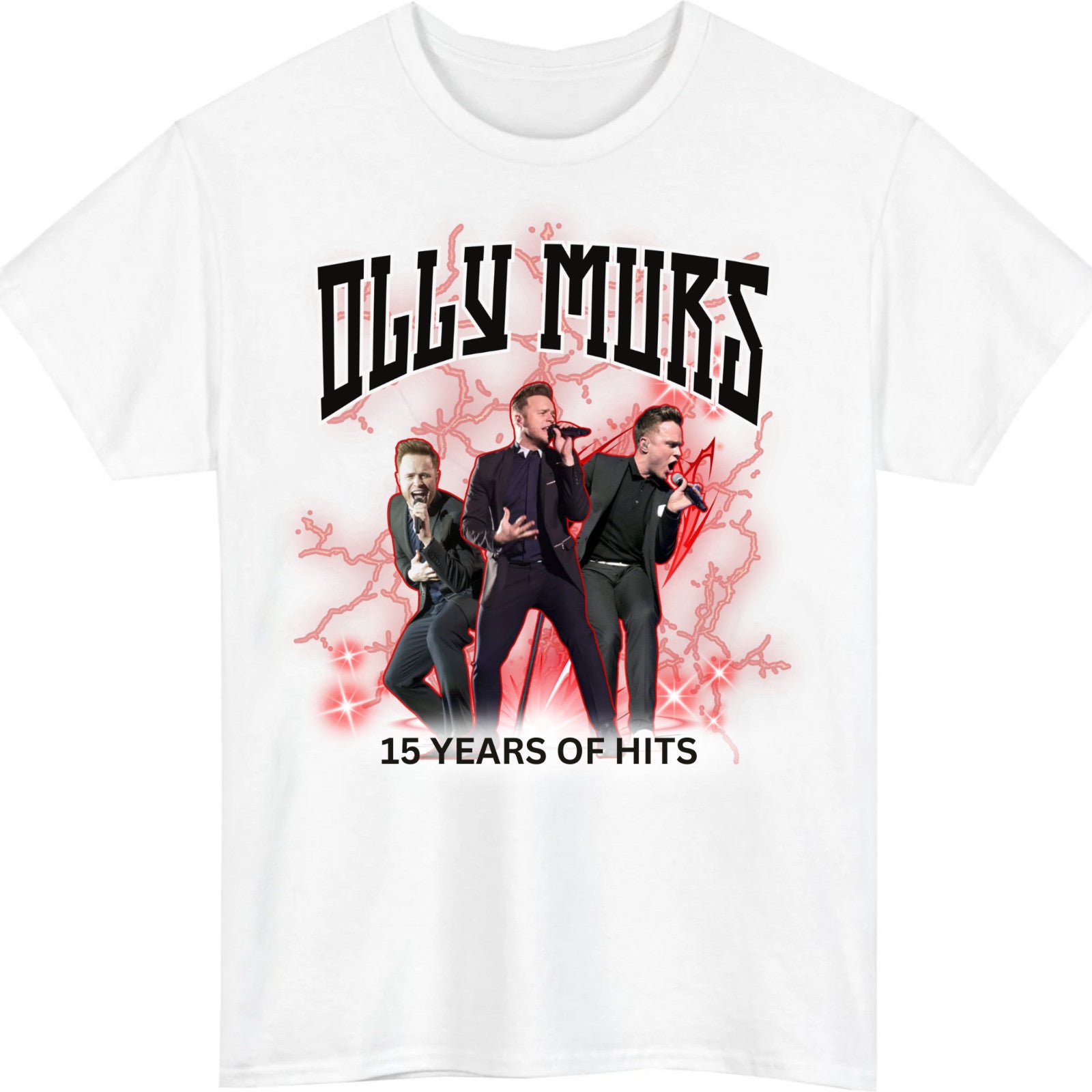 Olly Murs 15 years of hits T-Shirt Style A product view 2